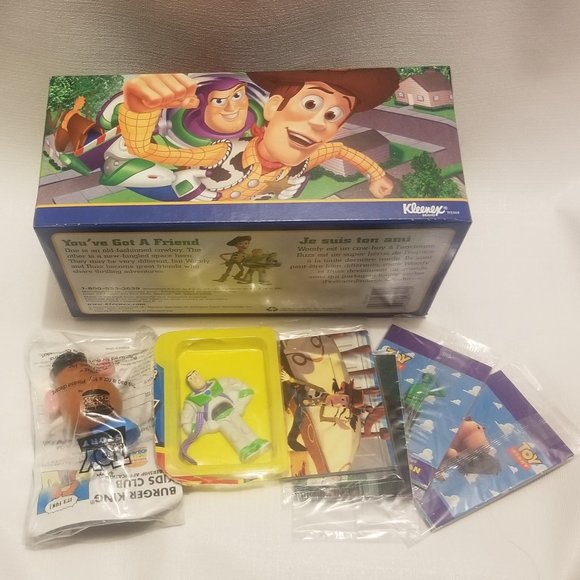 Disney Other - Vtg Toy Story items w Buzz and Woody, etc.- most still sealed!